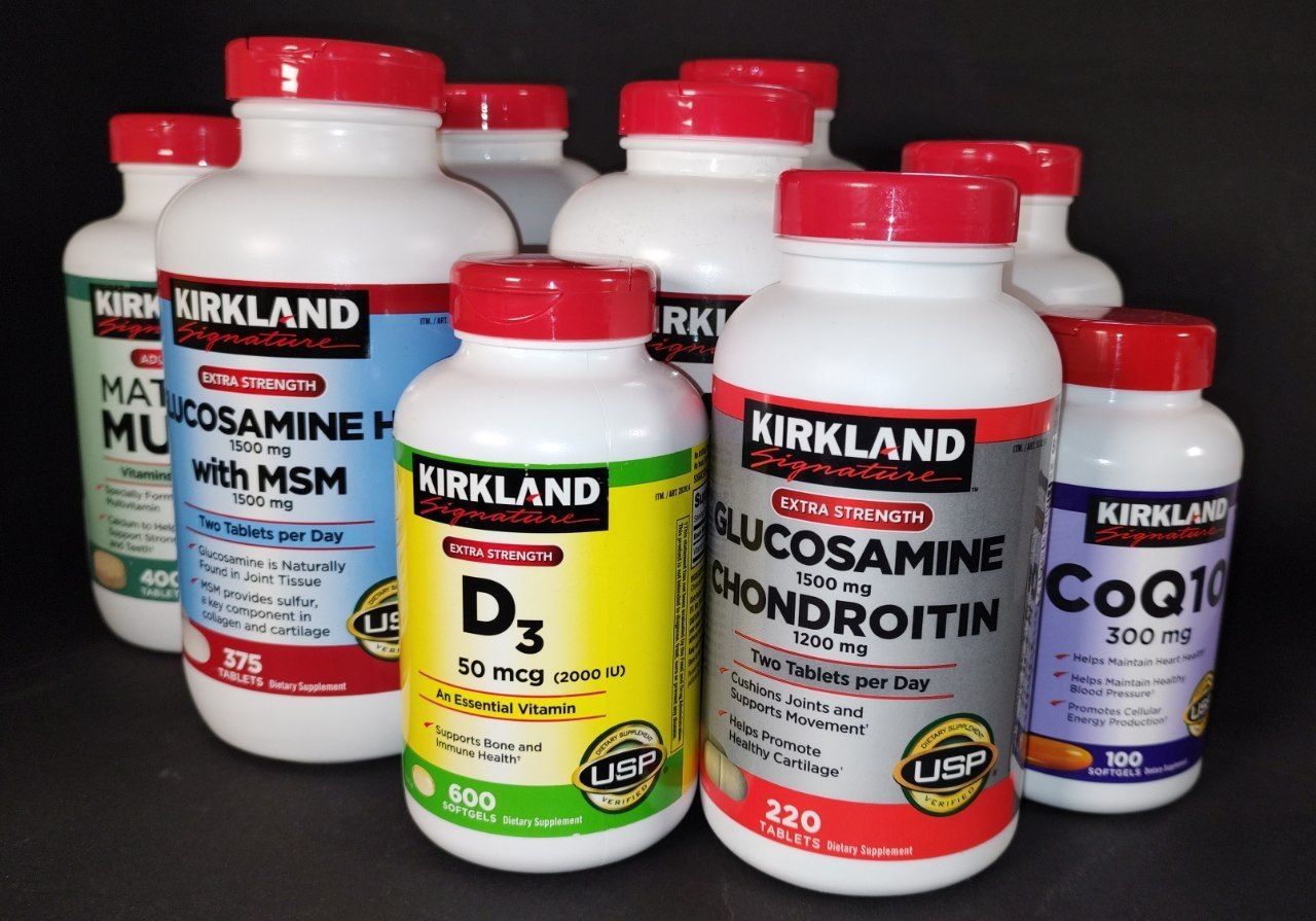 Вітаміни для дорослих,50 років і старше Kirkland США Біотин, цинк,мідь