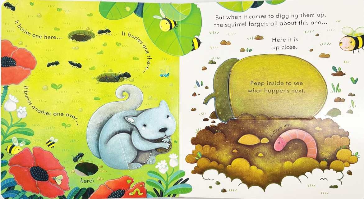 NOWA	Usborne Peep Inside Tree książka kartonowa	Anna Milbourne