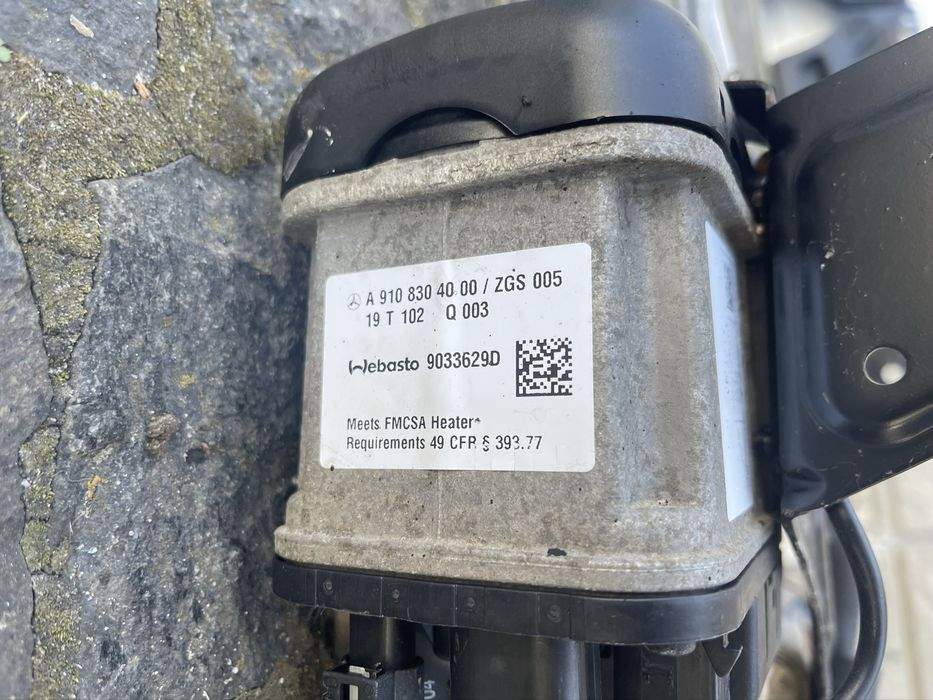 Webasto 5.5kW Mercedes Sprinter W907 W910 вебасто автономка