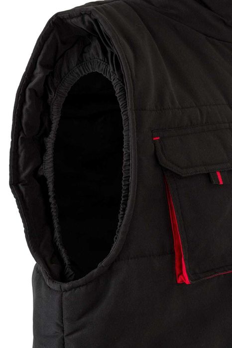 Colete alcochoado bicolor