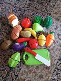 Warzywa owoce do krojenia rzepy deska nóż