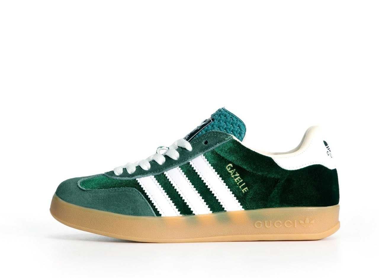 РОЗПРОДАЖ! Кросівки Adidas Gazelle Gucci кросовки адидас гучи зелені