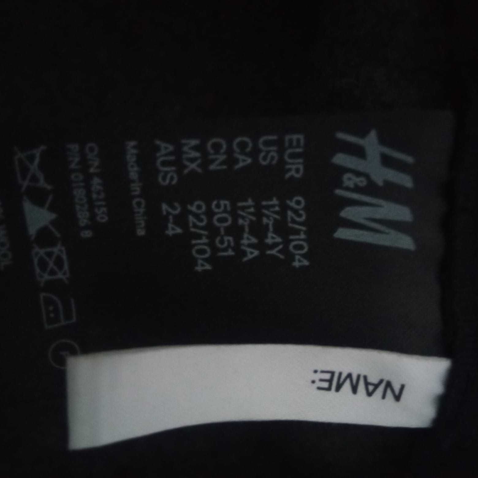 czapka toczek H&M 92/104