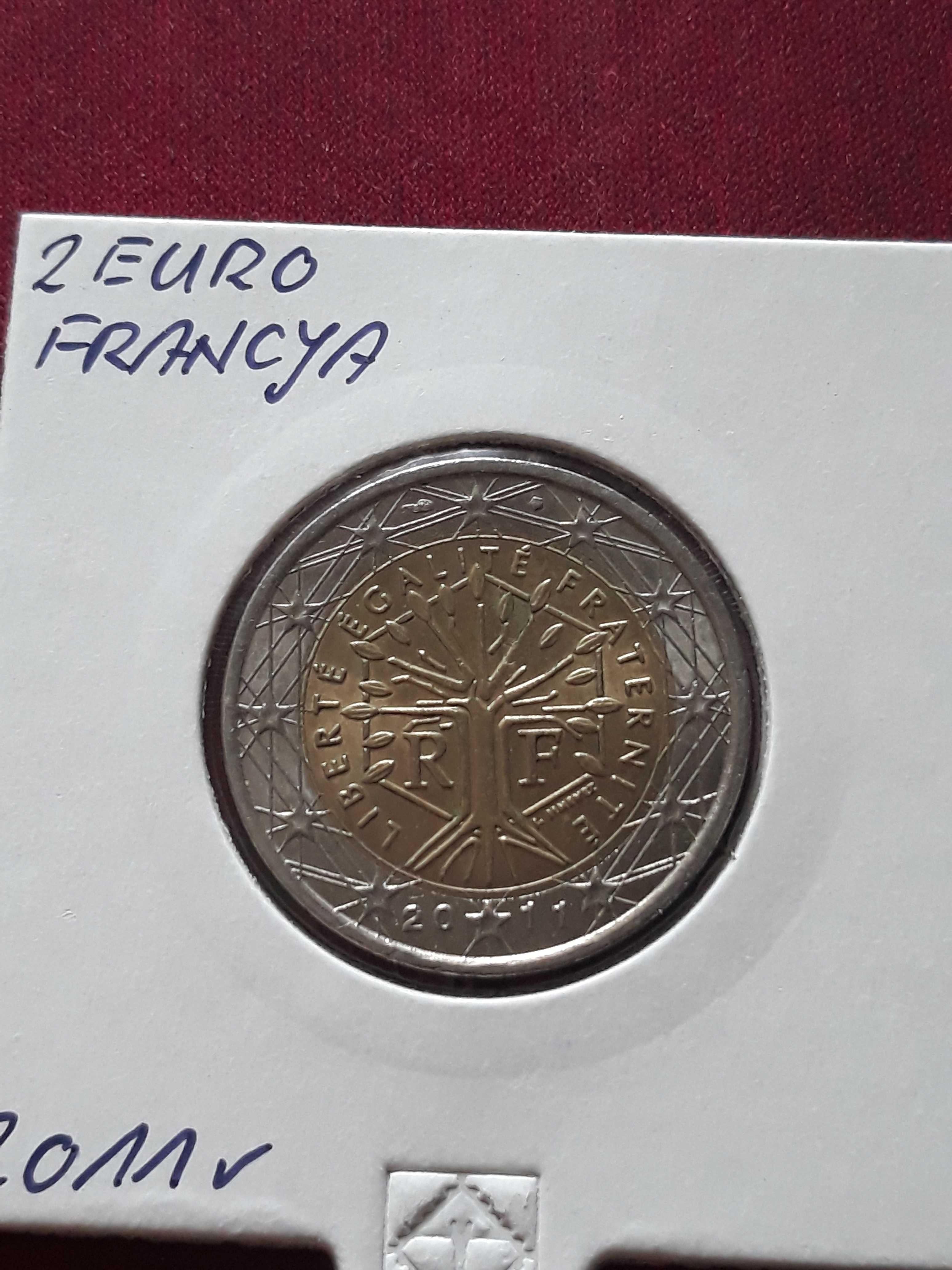 2 Euro Francja 2011 r. -mennicza