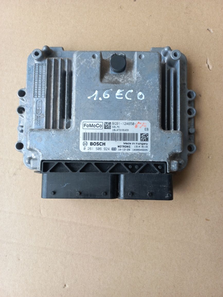 Komputer sterownik silnika ford 1.6 ecobost  bg91-12a650