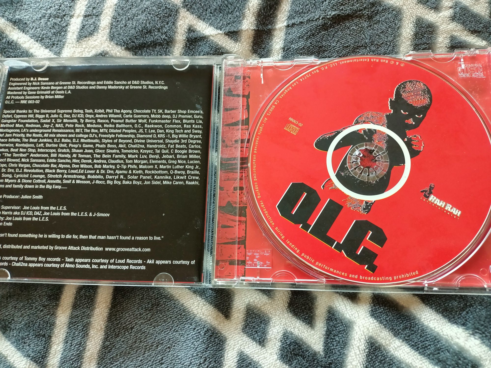 Various - O.L.C. (CD, Comp hip hop)(vg+)