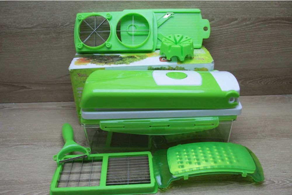 Универсальная овощерезка-терка с контэйнером Nicer Dicer Plus