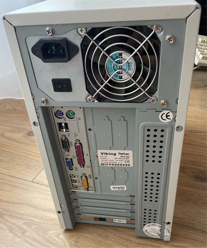 Retro komputer windows 98 pentium 3 III Sdram ata cdrom