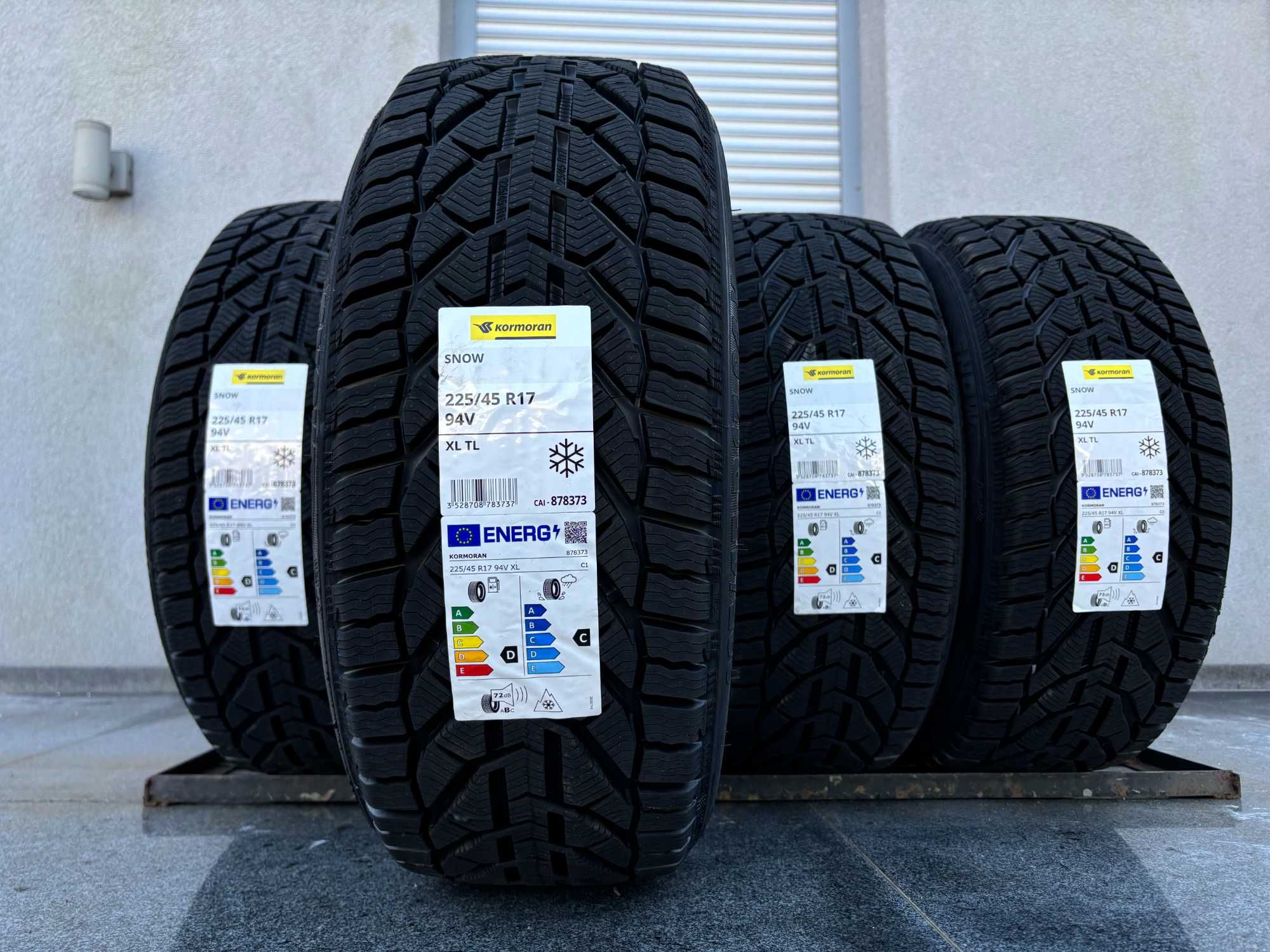 NOWE! zimowe 225/45R17 Kormoran 94V produkcja 2024rok! 5lat gwarancji