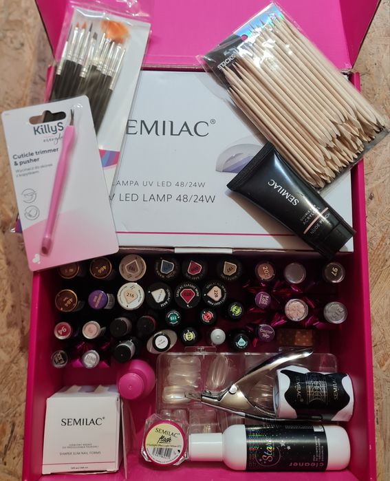 Zestaw hybrydowy lampa UV z wyposażeniem