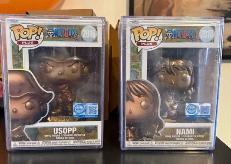 Funko Pop! Plus Nami And Usopp Statues - One Piece 25TH Anniversary