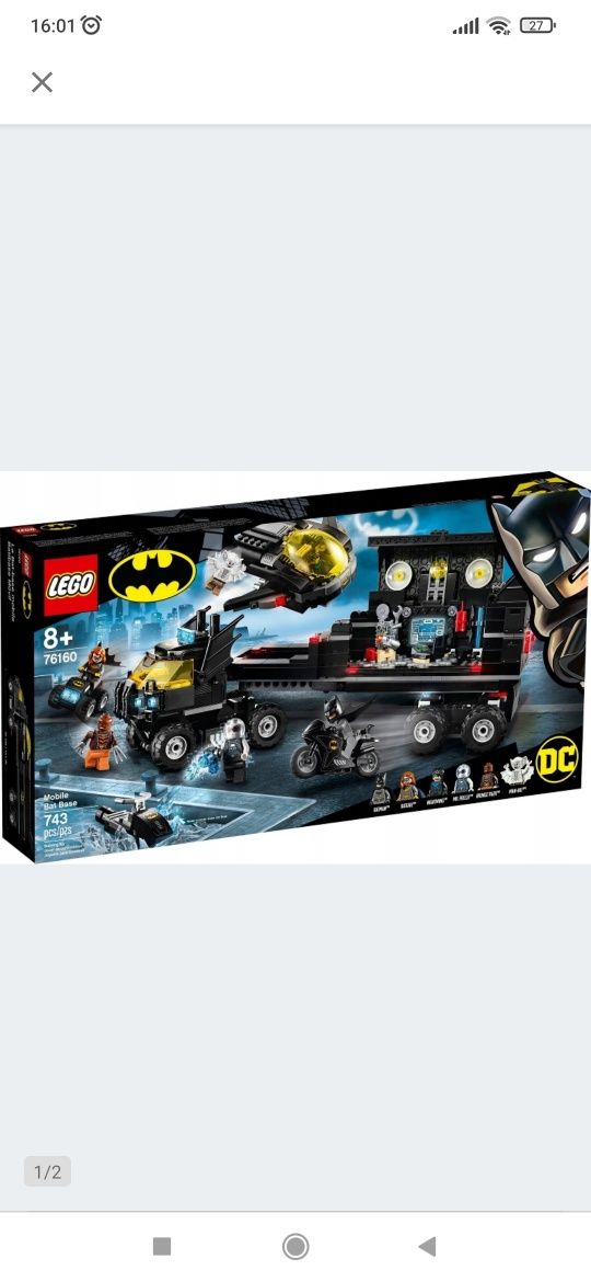 LEGO mobilna baza Batmana