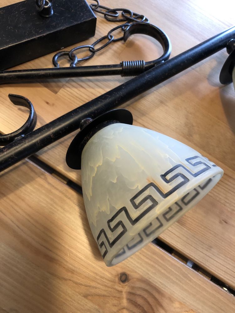 Lampa wiszaca na cztery żarówki