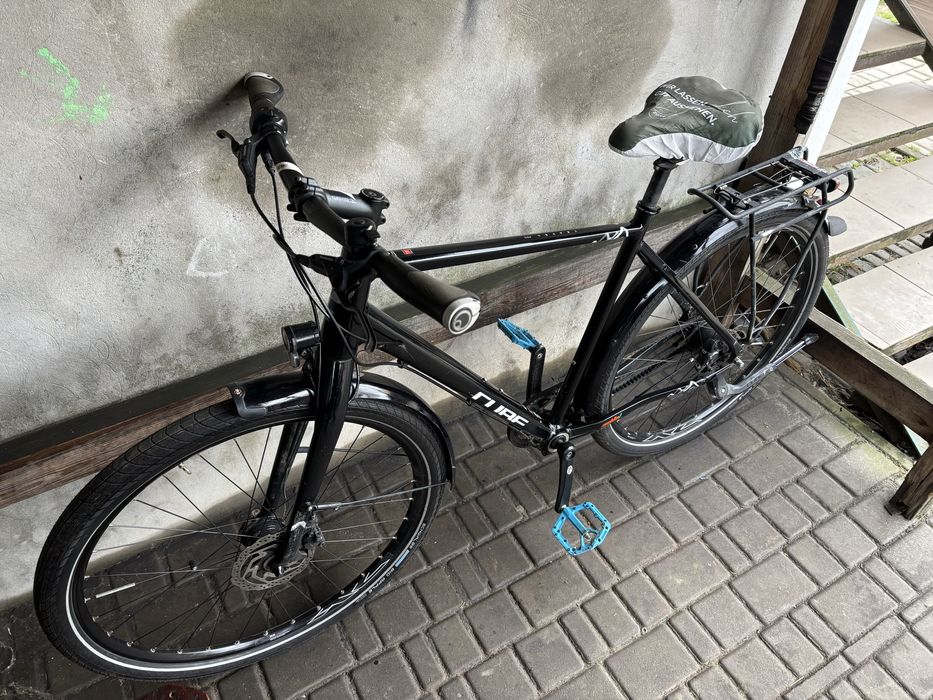 Велосипед CUBE Travel PRO на РЕМНЕ Гидравлика на Планетарке NEXUS 8