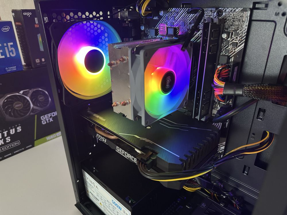 Ігровий ПК / i5 10400f / GTX 1660 S / 16GB / SSD + HDD / Win 11 pro