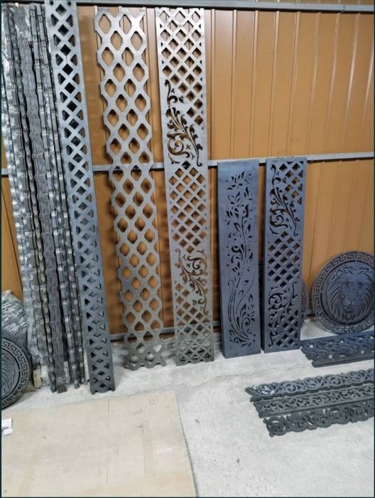 Лазерна різка металу Декоративні металеві вставки Ворота жалюзі Паркан