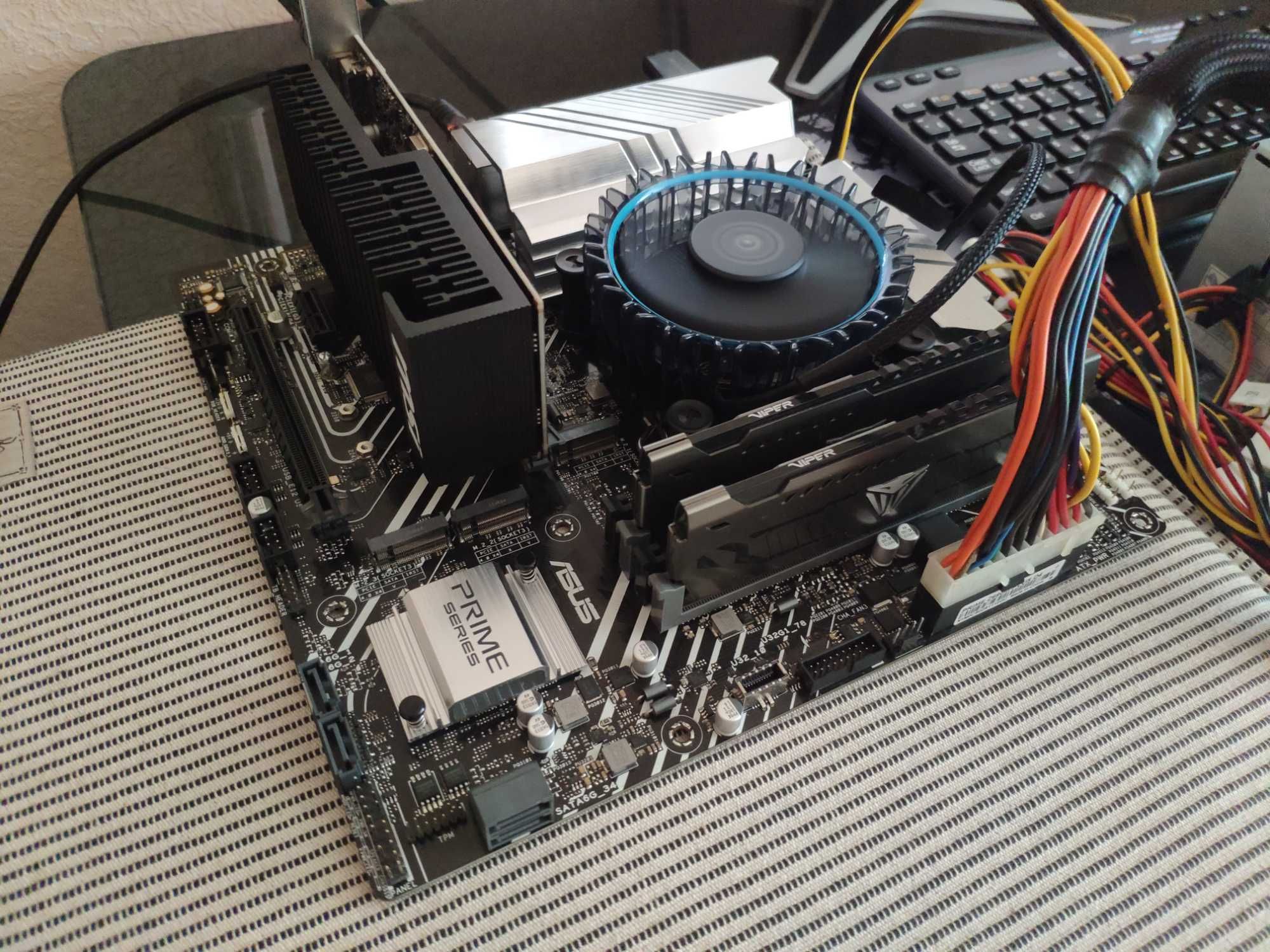 Комплект s1700 Asus Prime Z690M-Plus D4 + Intel Core i5-12400F box