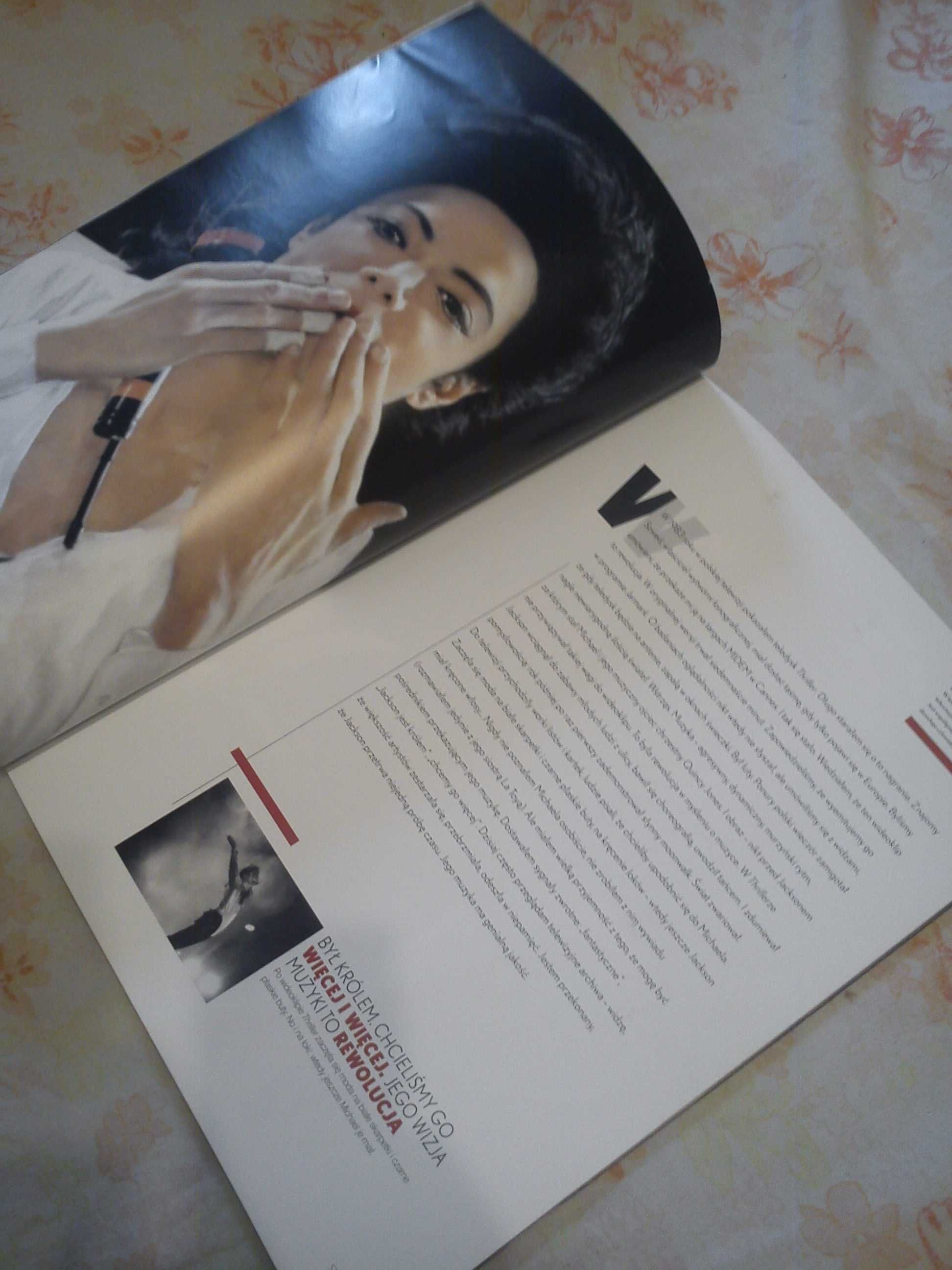 książka folder Michael Jackson super stan dużo zdjeć