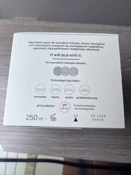 Mudii maska do włosów wygładzająca oryginalna 250 ml