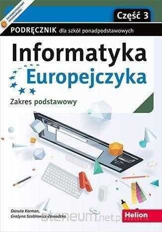 ^NOWA^ Informatyka Europejczyka Zakres Podstawowy część 3 HELION