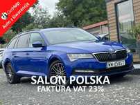 Skoda Superb Salon Polska Poleasingowy I właściciel Serwis ASO VAT 23% Bezwypadkowy