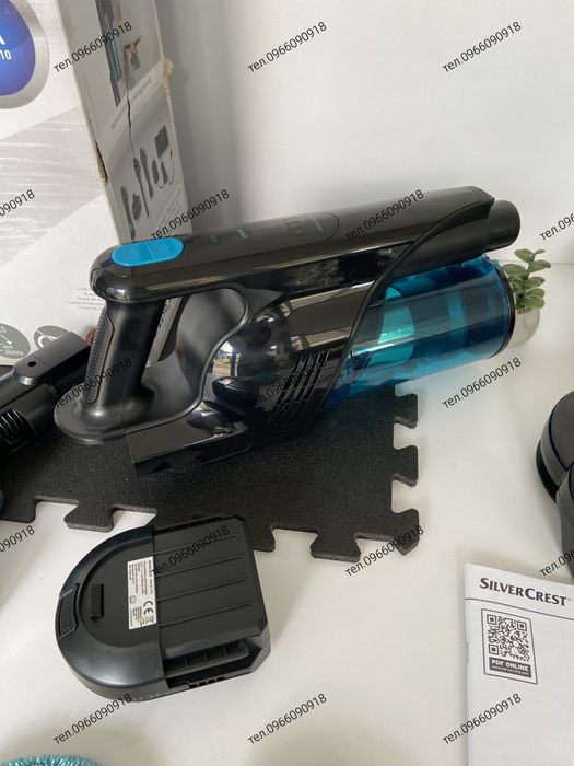 НІМЕЧЧИНА акумуляторний пилосос, бездротовий, вологе і сухе SILVERCRES