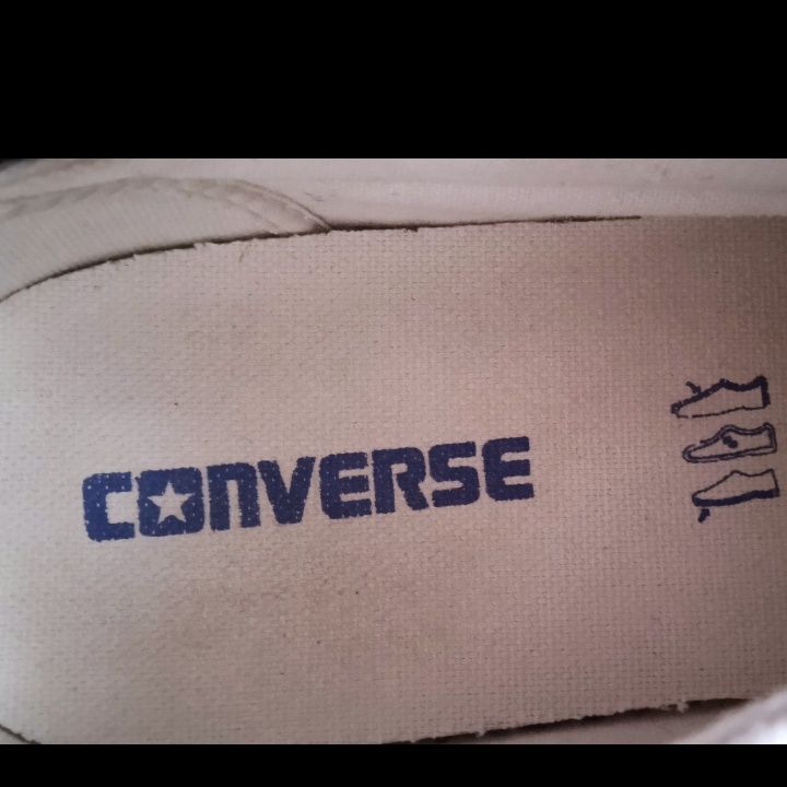 Converse All Star Ox Core Canvas White Mono 1T747