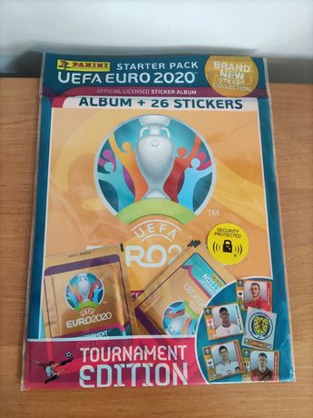 NOWY Album UEFA Euro 2020 + naklejki 556 sztuk PANINI 100% Oryginał