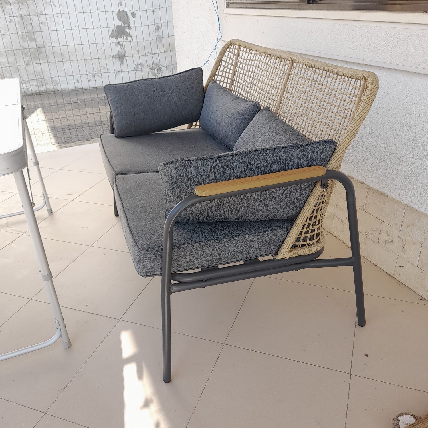 Sofa de jardim Como NOVO