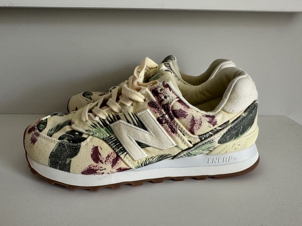 Nowe buty New Balance damskie w kwiaty r. 38 Model WL574WOP
