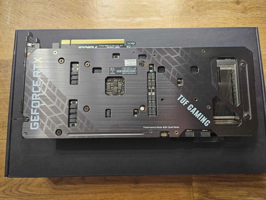 ASUS TUF Gaming GeForce RTX 3070 V2 8 GB видеокарта nvidia на пломбе