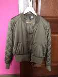 Kurtka kurteczka bomberka H&M zielona khaki rozmiar 38