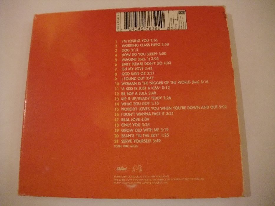 John Lennon George Harrison cd