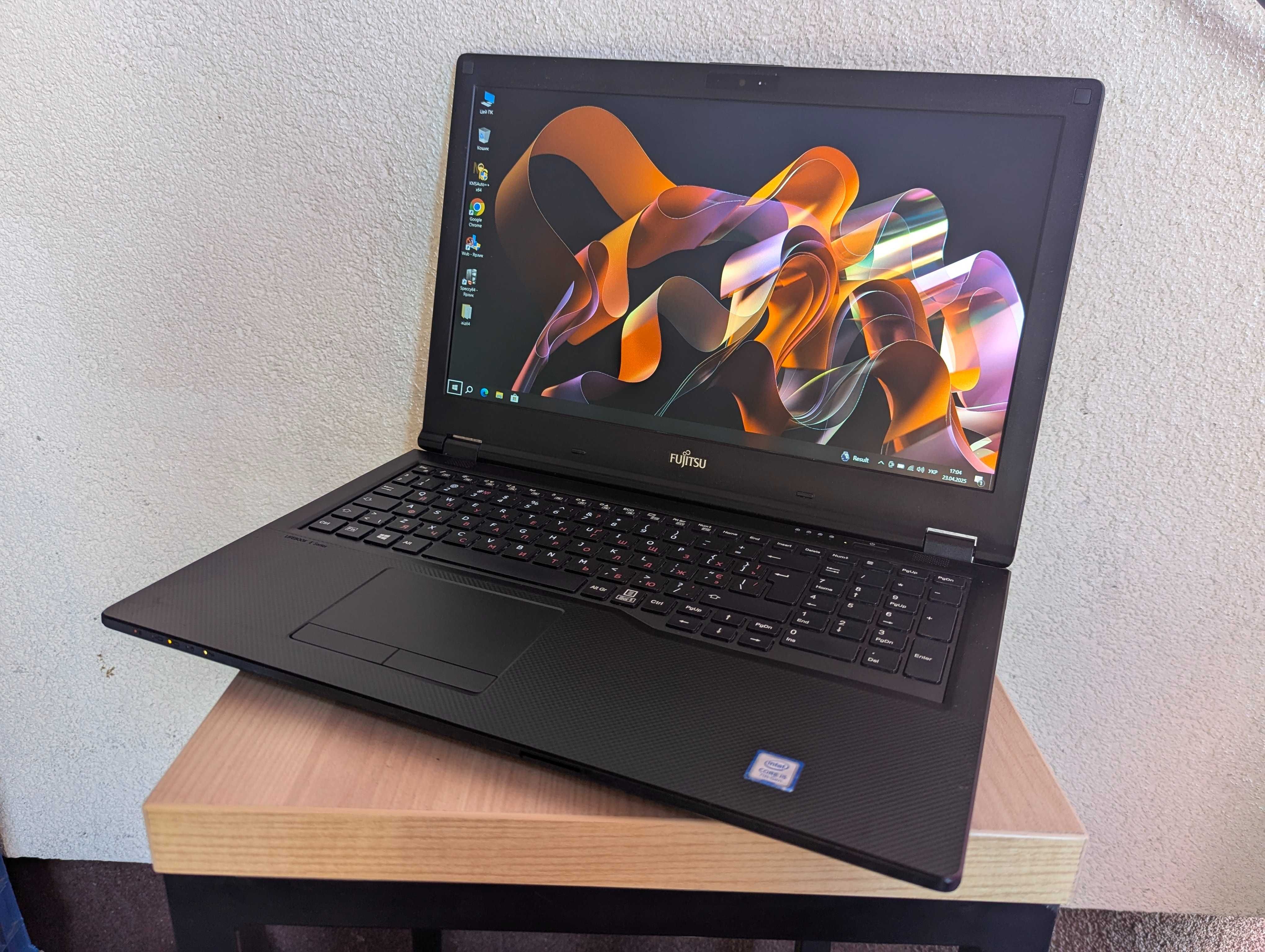 Ноутбук Б/В Fujitsu LifeBook E458; i5-7200U/ 8 GB DDR4/SSD 128Gb(F141)