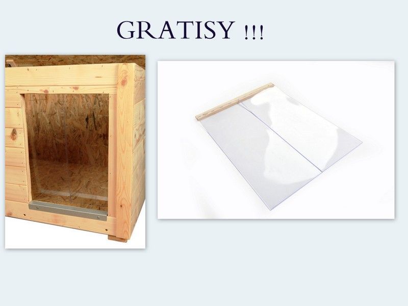 Buda dla psa XL z przedsionkiem A3 BOX4DOG