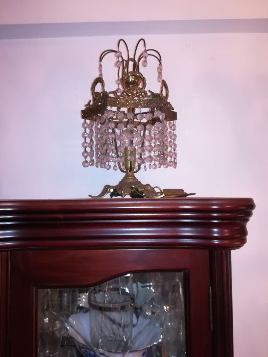 6 Candeeiros Antigos com abajour incluídos - Vintage