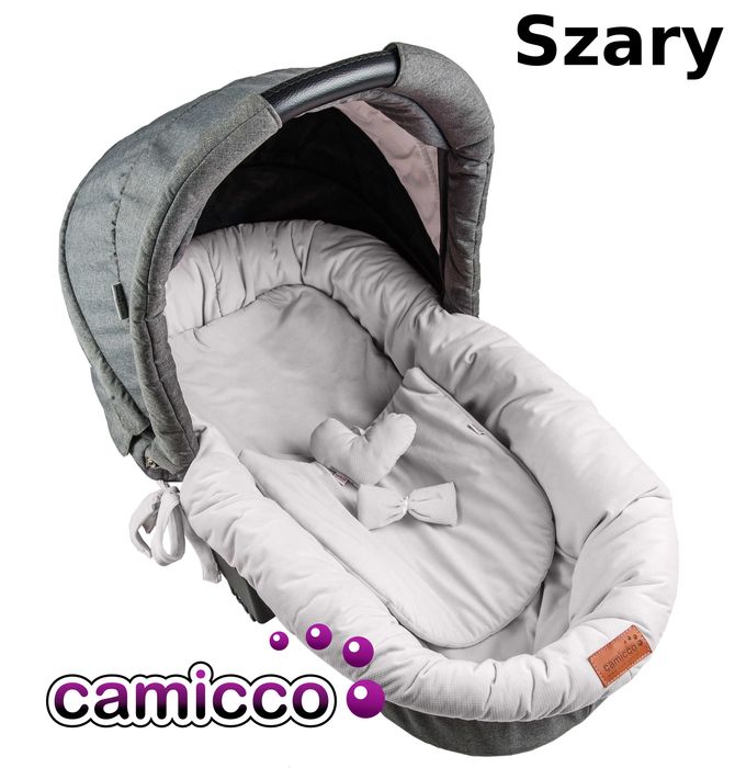 WKŁAD DO GONDOLI + MATERAC VELVET gondola owijka ochraniacz głęboki