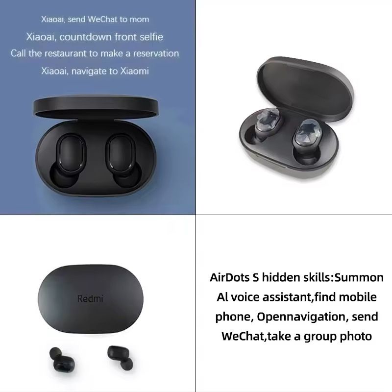 Phones / auriculares Xiaomi Redmi Airdots 2, novos, nunca usados