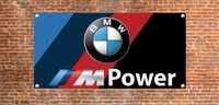 Baner plandeka BMW Mpower 150x60 mperformance