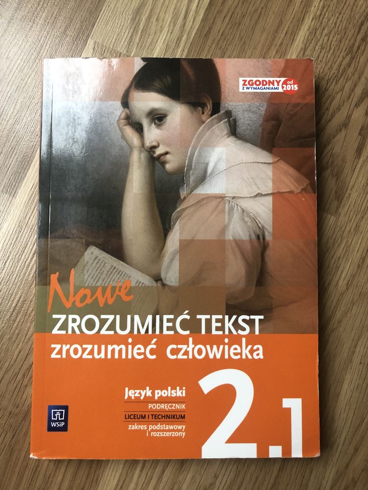 Jezyk Polski podrecznik: Zrozumiec tekst zrozumiec czlowieka 2.1