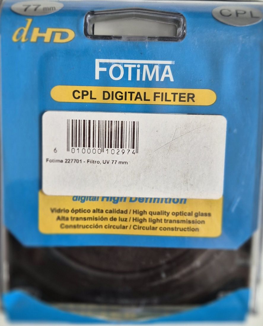 Filtr obiektywu FOTIMA 227701 - FILTR UV 77mm