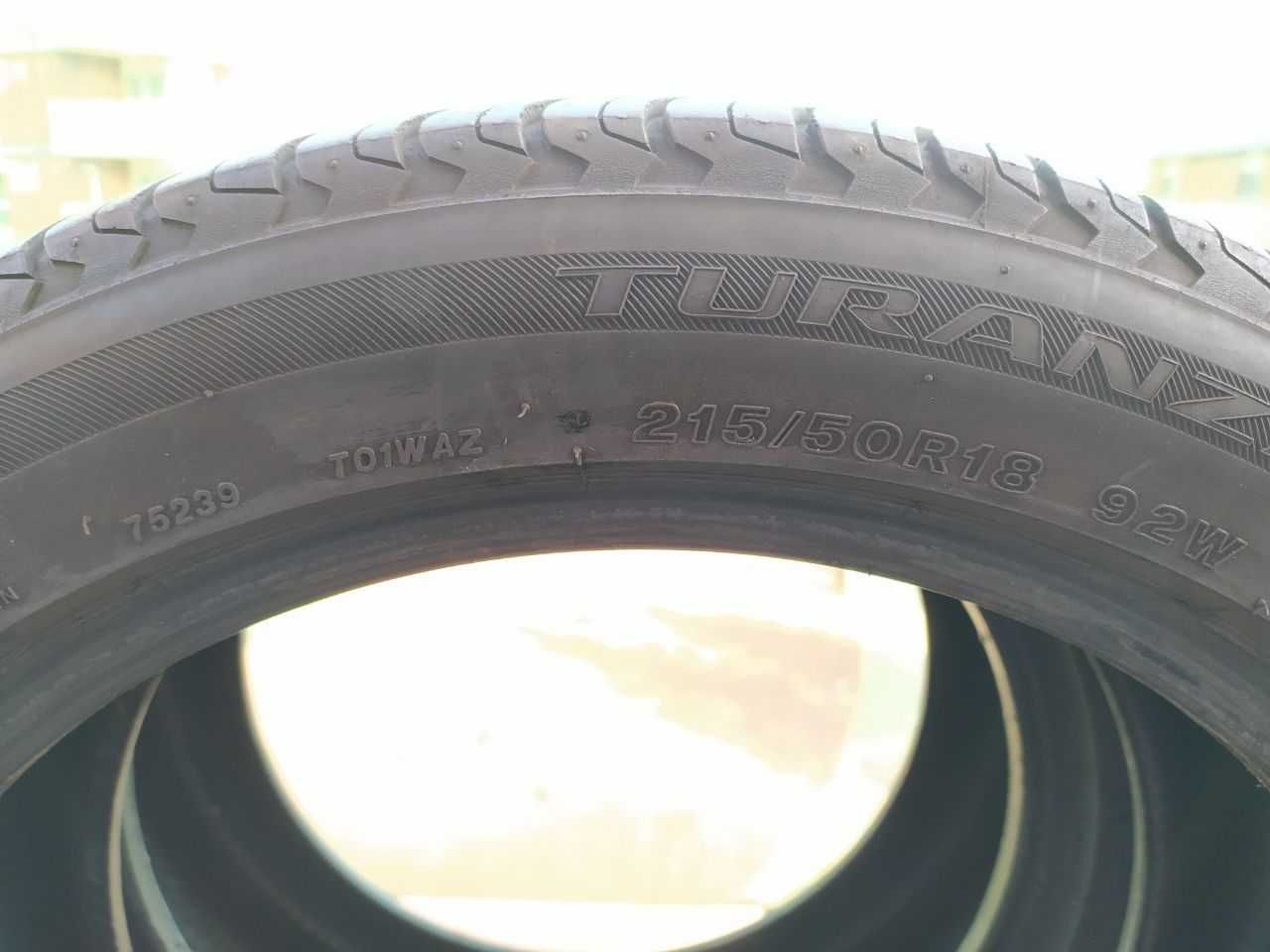 Sprzedam komplet opon letnich Bridgestone Turanza T001.