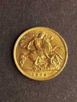 1926 - Meia Libra - George V - Ouro