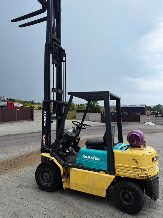 wózek widłowy KOMATSU FG25 LPG 2500kg Trpilex 4.30m przesuw 8000mtg