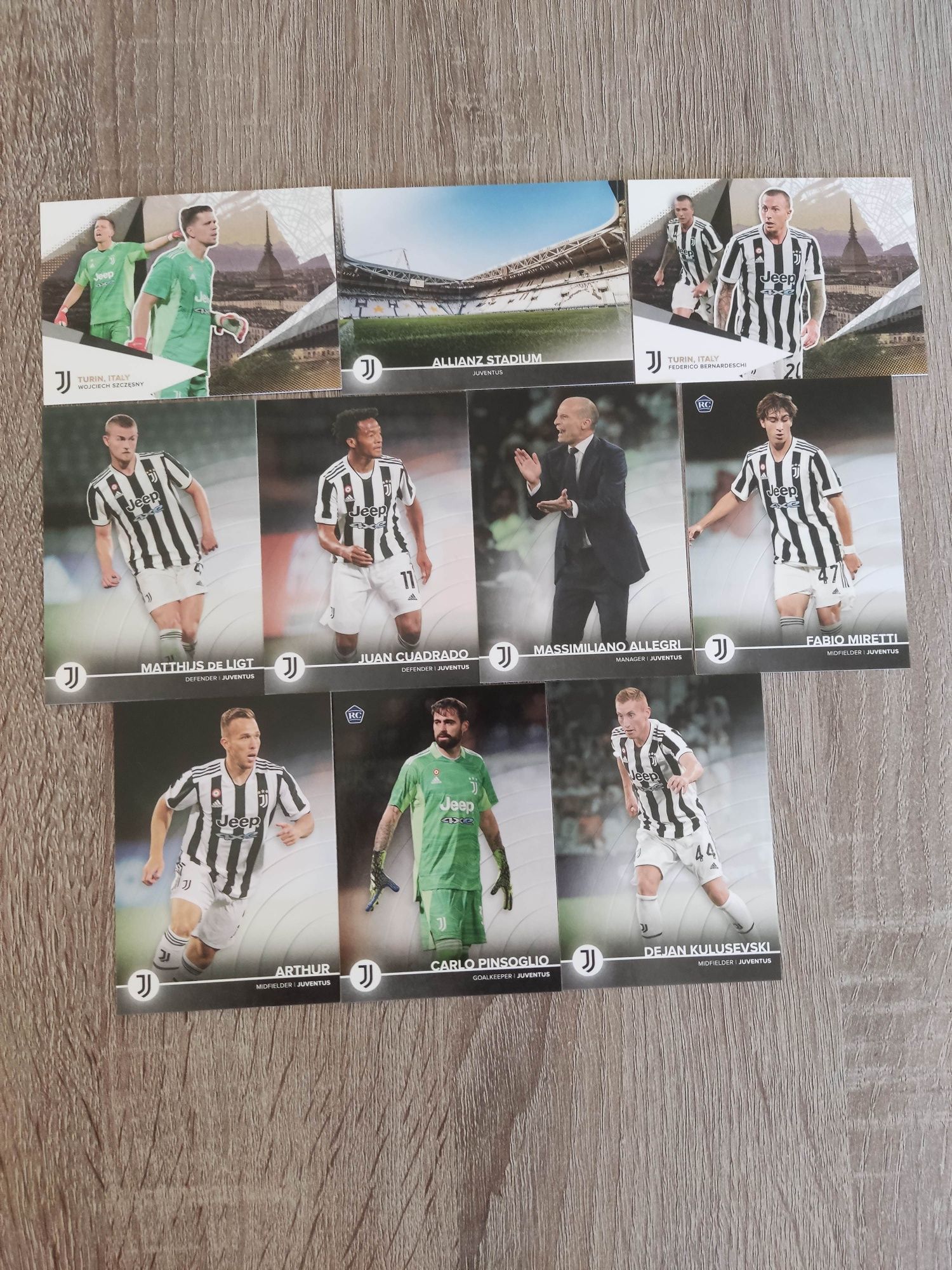 50 Cards Juventus