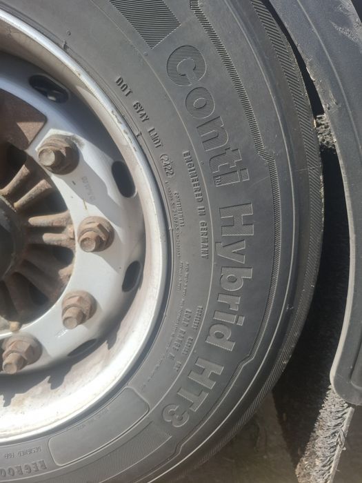 Przyczepa  bdf Tandem  19.5koła z transportem