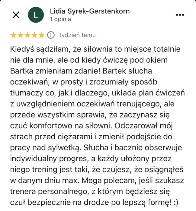 Trener Personalny Łodź JustGym Dąbrowa PIERWSZY TRENING ZA DARMO