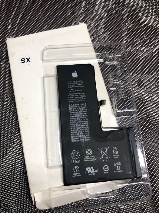 Оригінальна батарея Apple для моделі iPhone XS 80%