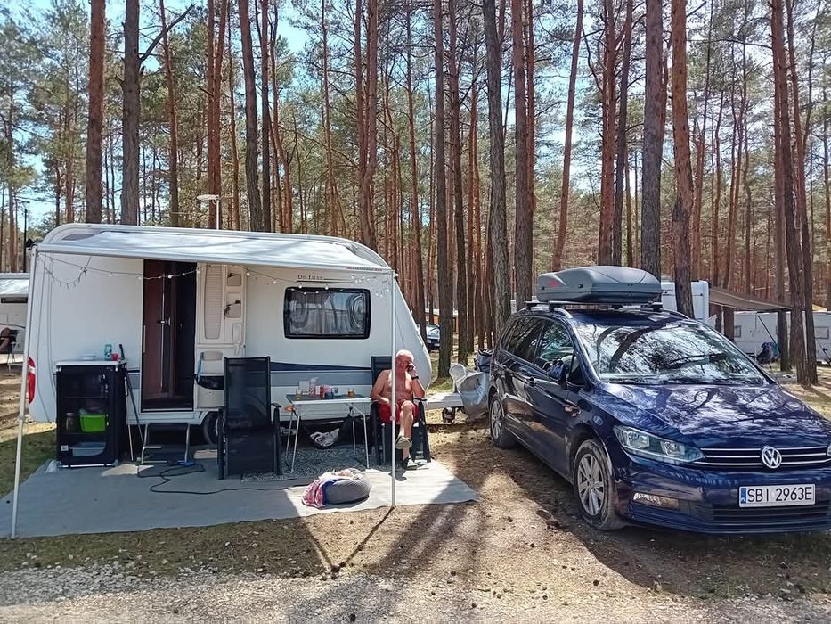 Przyczepa Hobby de Luxe 380 T mover solar