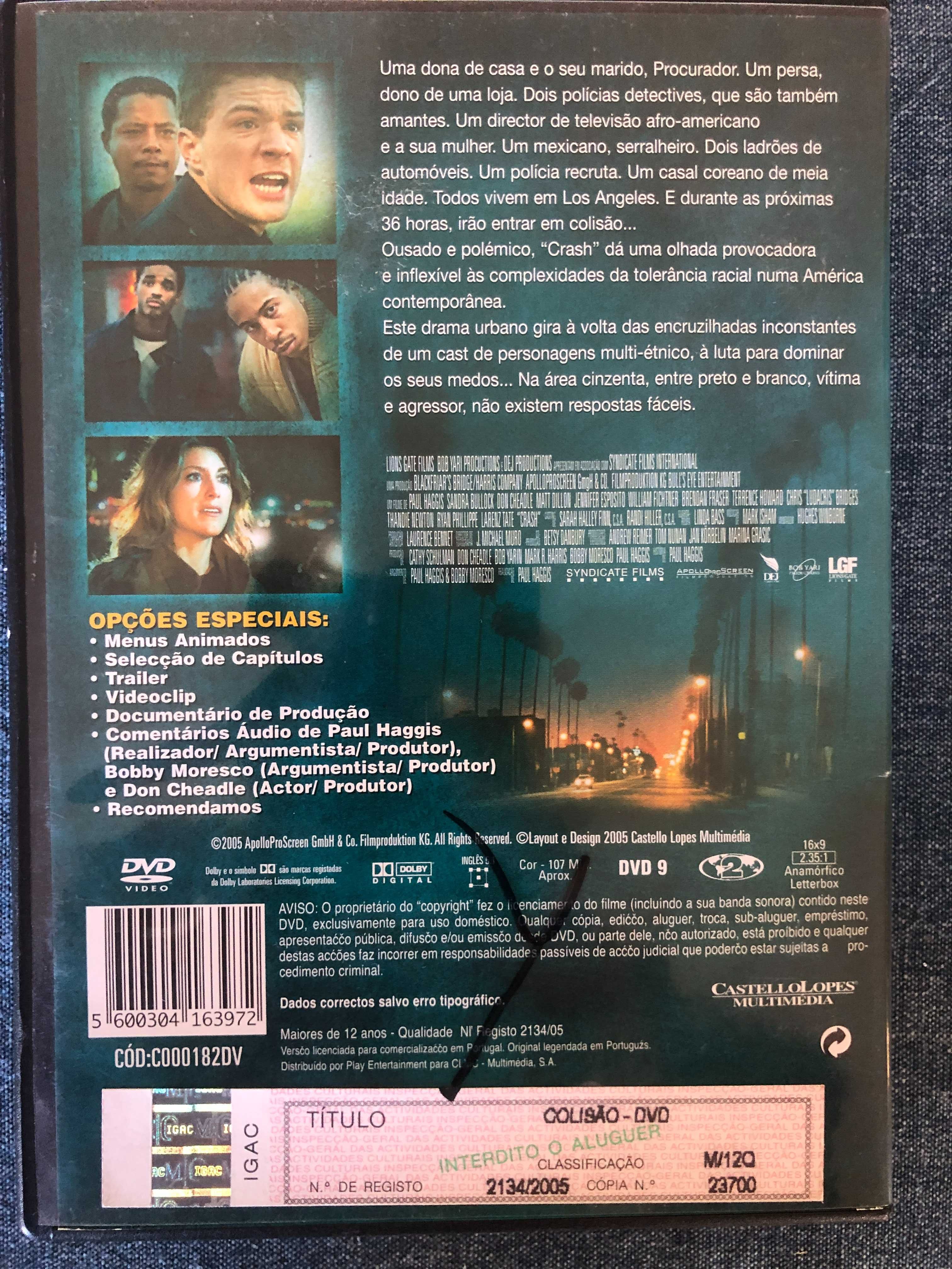 Colisão - Crash Melhor Filme de 2005